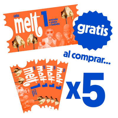1 x Entrada GRATIS al comprar 5